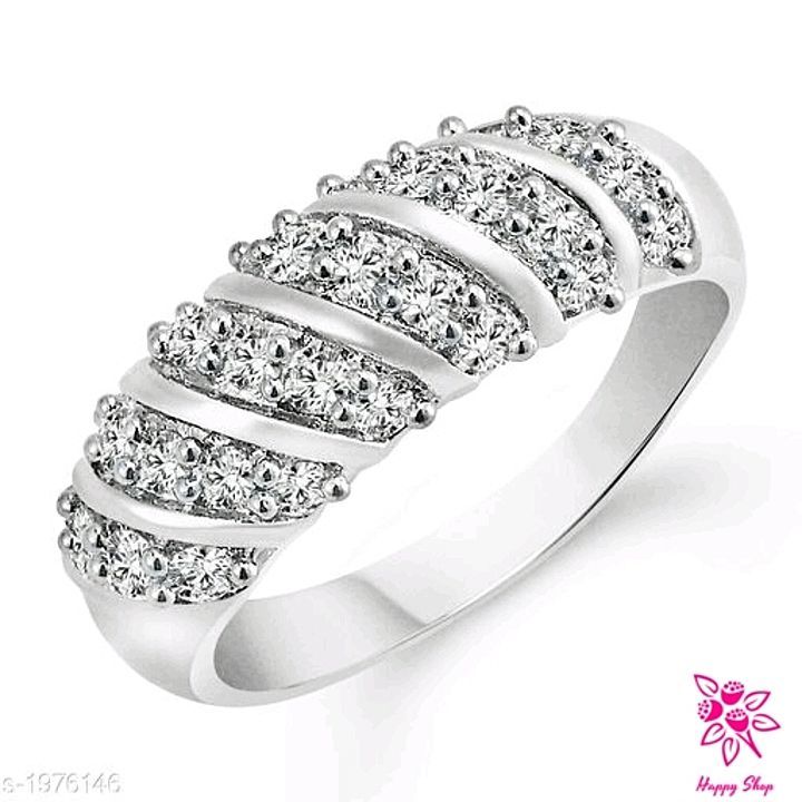 Women's silver plated rings uploaded by business on 2/7/2021
