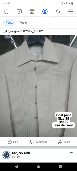 Coat pent  uploaded by Readymade maufecring on 12/29/2022