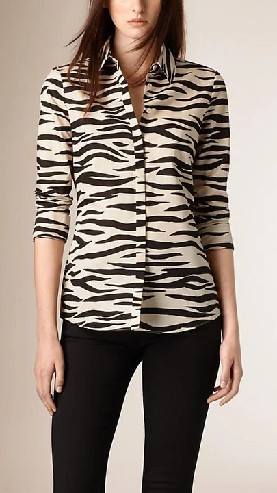 Zebra twill shirt uploaded by Textile station on 12/29/2022