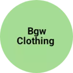 Business logo of BGW Clothing