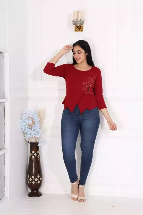 Product image of Women embroidery top, price: Rs. 290, ID: women-embroidery-top-6f6fb0c9
