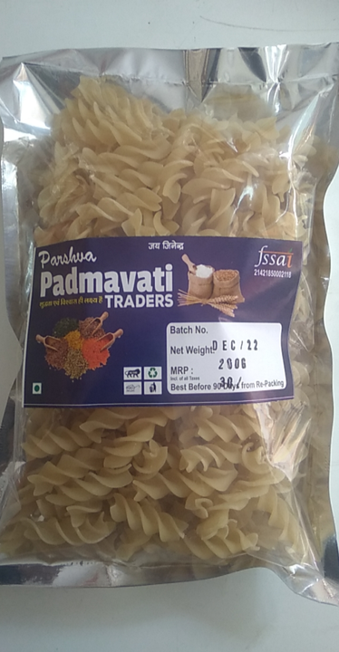 Pasta uploaded by पार्श्व पद्मावती ट्रेडर्स on 12/29/2022