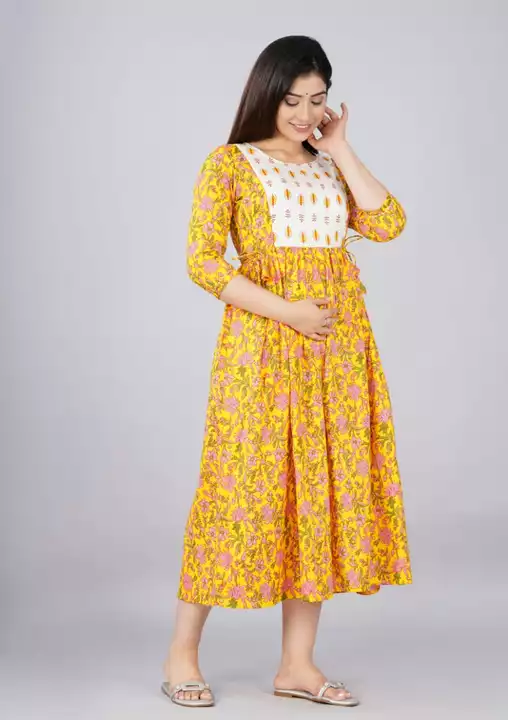 Maternity adjustable doori gown/kurti  uploaded by S R ENTERPRISES on 12/29/2022
