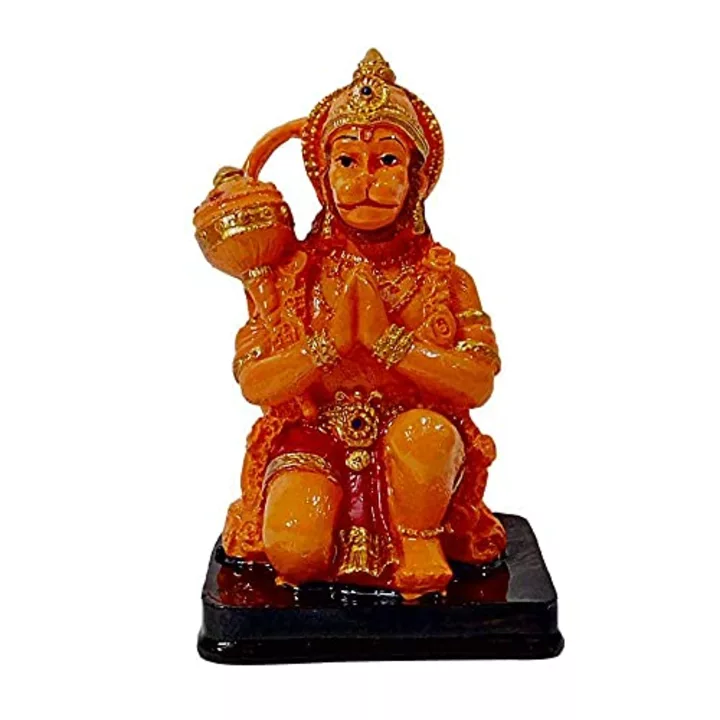 Namaste Hanuman ji orange colour  uploaded by Bulky Mall on 12/29/2022