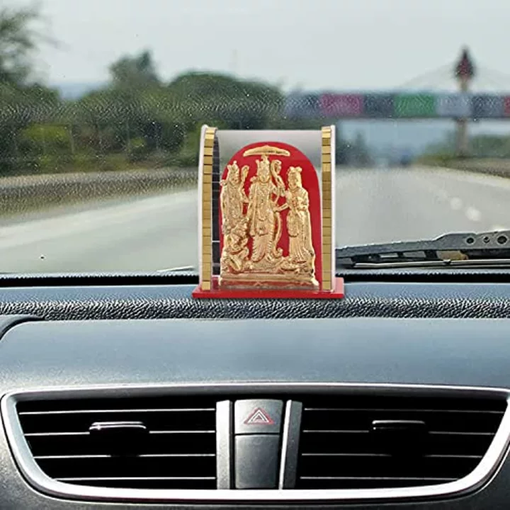 Ram Darbar golden for car dashboard idal  uploaded by Bulky Mall on 12/29/2022