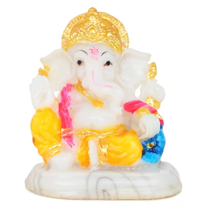 Marble Ganesh ji statue uploaded by Bulky Mall on 12/29/2022