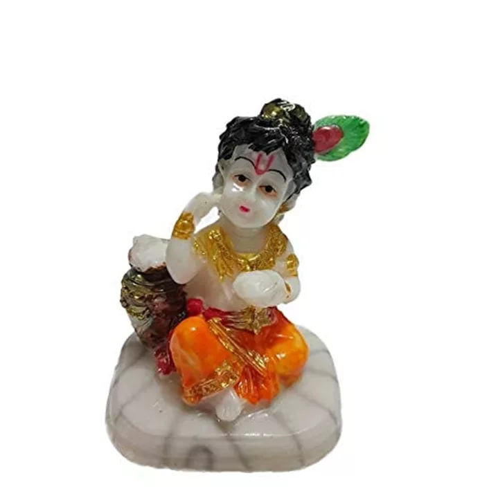 Makhan chor Krishna bhagwan statue uploaded by Bulky Mall on 12/29/2022