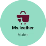 Business logo of Ms.leather