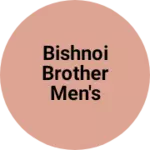 Business logo of Bishnoi brother men's wear