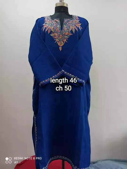 Woolen fabric Sozni work fhraen  uploaded by Dehqani Bros on 5/29/2024