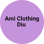 Business logo of ami clothing diu