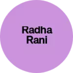Business logo of Radha rani