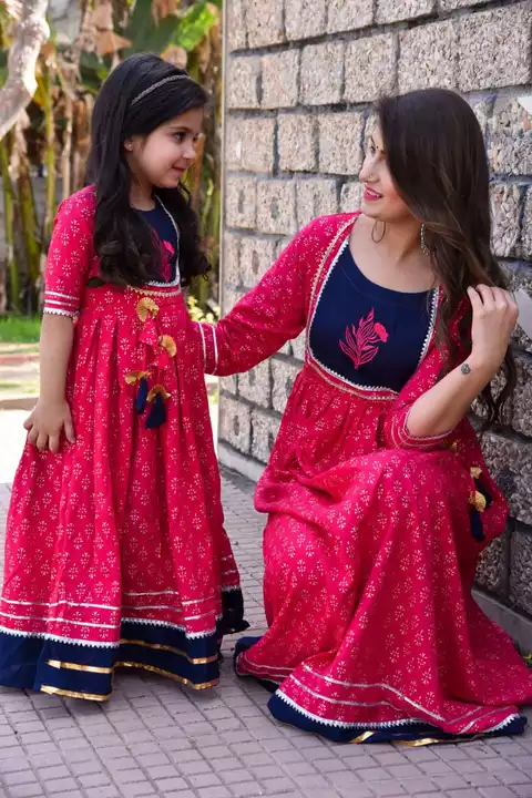  *New beautiful combo  design* 

 *Mother daughter combo* 

 *Mother* 

Fabric - R uploaded by JAIPURI FASHION HUB on 5/23/2024