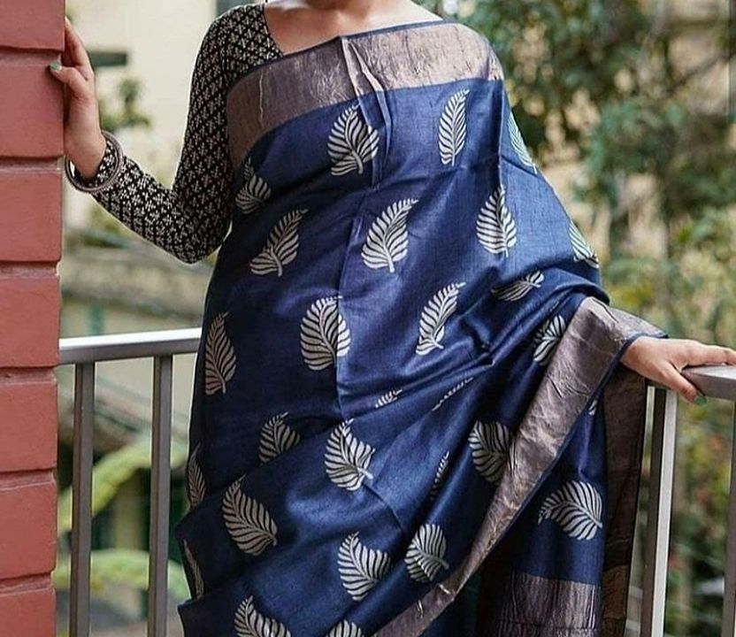 TUSSAR silk uploaded by business on 2/7/2021