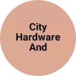 Business logo of City hardware and welding corporation