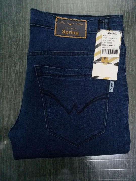 Mens silky jeans uploaded by Hardik clothing on 12/30/2022