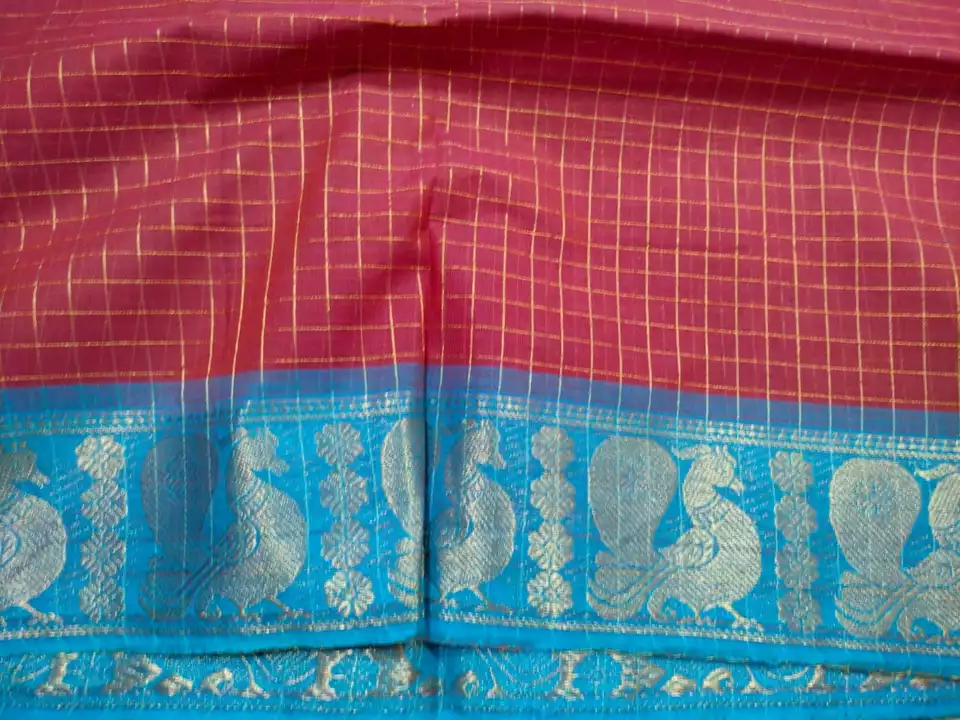 Post image Chettinadu cotton Sarees (5.50 metters)Checked putta sarees and sunkudi sareesZari bordersSaree price - 870Shipping free (1 to 10 sarees) inside tamilnadu 