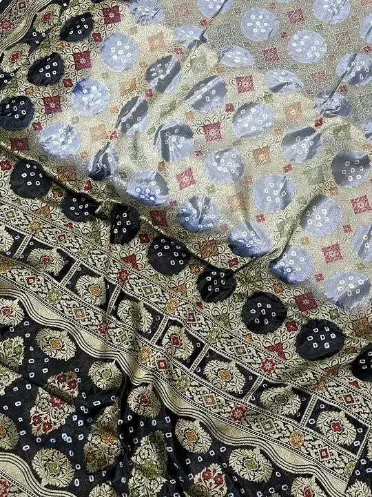 Dupion Silk Bandhej  uploaded by business on 12/30/2022