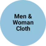 Business logo of Men & woman cloth store