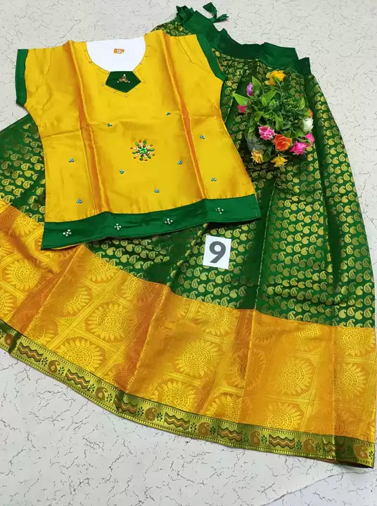 Pattu paavadai uploaded by S.S.TEXTILES on 5/30/2024