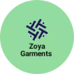 Business logo of Zoya garments