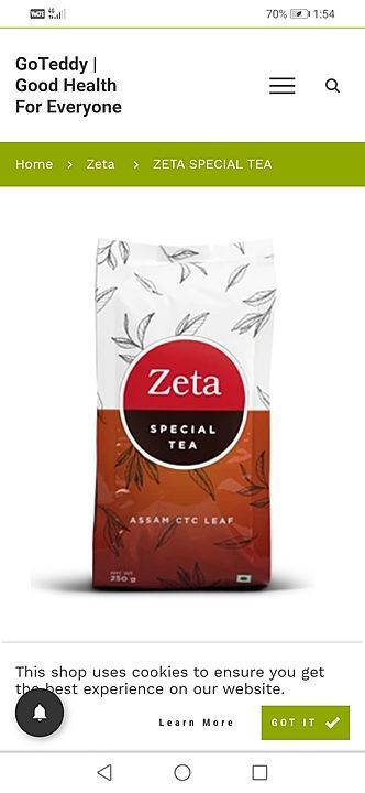 Zeta Tea uploaded by Health and Beauty  on 2/7/2021