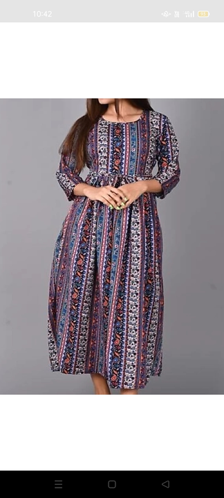 Long dress  uploaded by R v enterprises  on 12/30/2022