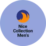 Business logo of Nice collection men's wear