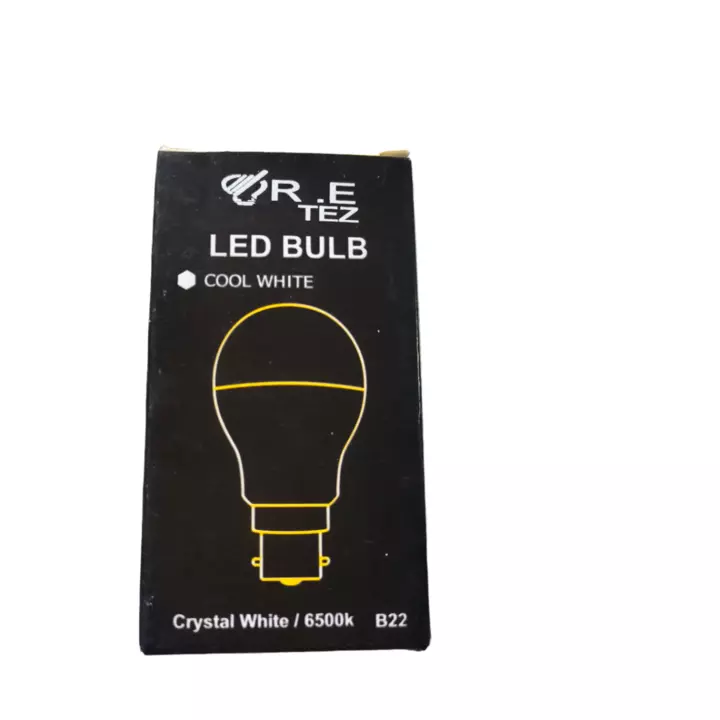 R.E tez 9 WATT led bulb 1 year warranty  uploaded by Roy electric on 12/30/2022