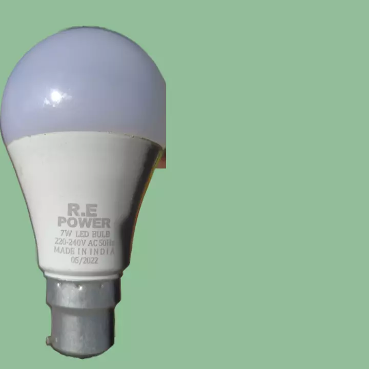 R.E power 9 watt LED BULB warranty 2 year  uploaded by Roy electric on 12/30/2022