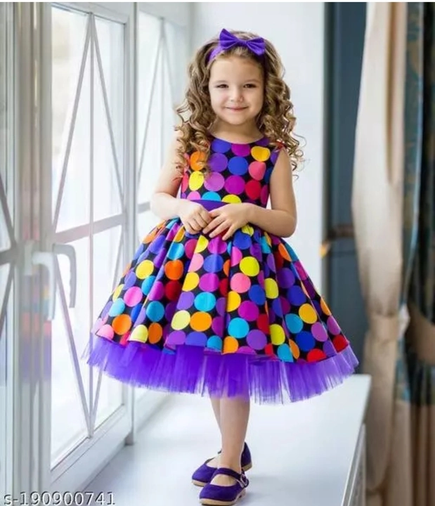 Multicolour Frock uploaded by Jay bhojal on 12/30/2022