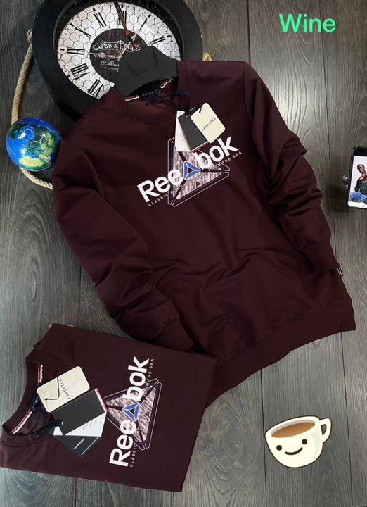 *Premium Quality Winter Sweatshirt*

*BRAND- Tommy Hilfiger & Reebok*

*High quality _*Mens 100% pur uploaded by SN creations on 12/30/2022