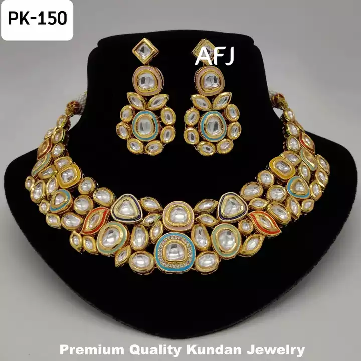 *Cash On Delivery Available*



*Awesome Design* Kundan Jewelry Necklace Set *High Gold Plating* Wit uploaded by SN creations on 12/30/2022