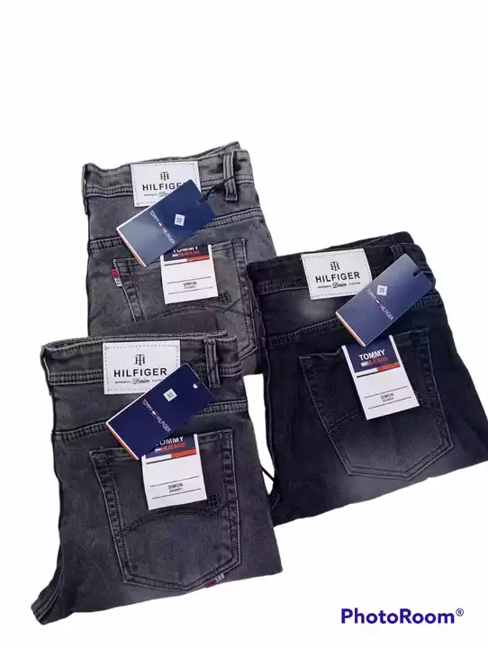 *😍JEANS PENT😍*

*FABRIC : KNITTED*   

*BRAND : TOMMY*

 *Size: 32-32-34-34-36-36*

*👌Colour:3*👌 uploaded by Kavya garments on 12/30/2022