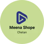 Business logo of Meena shope