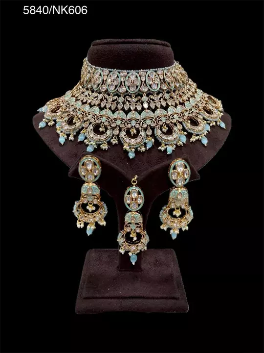 Post image High quality Uncut polki kundan jewellery