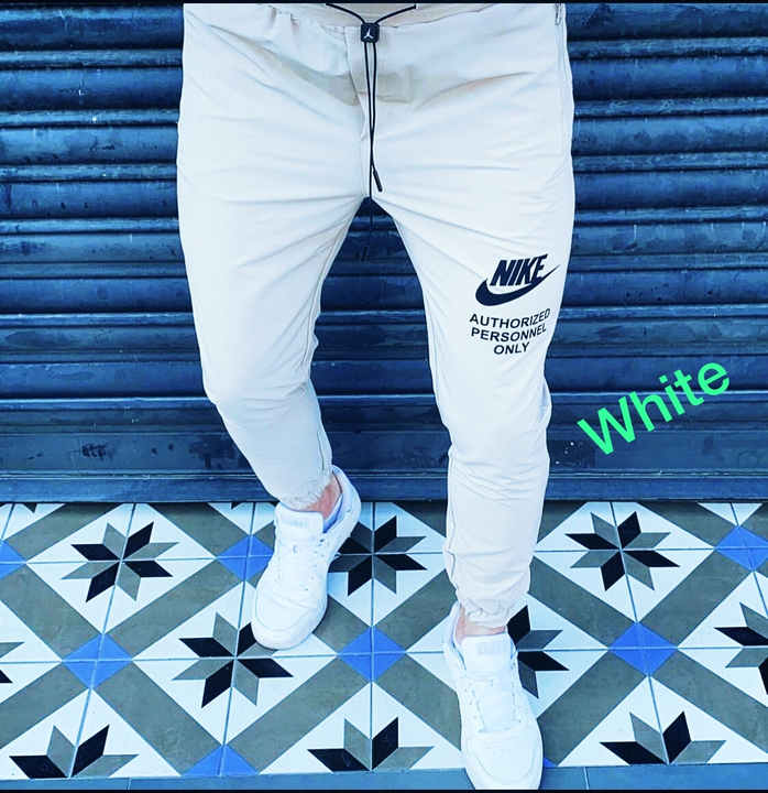 *Super PREMIUM Quality new Joggers article*

*Brand - NIKE*

 showroom ARTICLE 🔥🔥🔥🔥

*lycra Prop uploaded by SN creations on 12/30/2022
