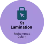 Business logo of SS lamination