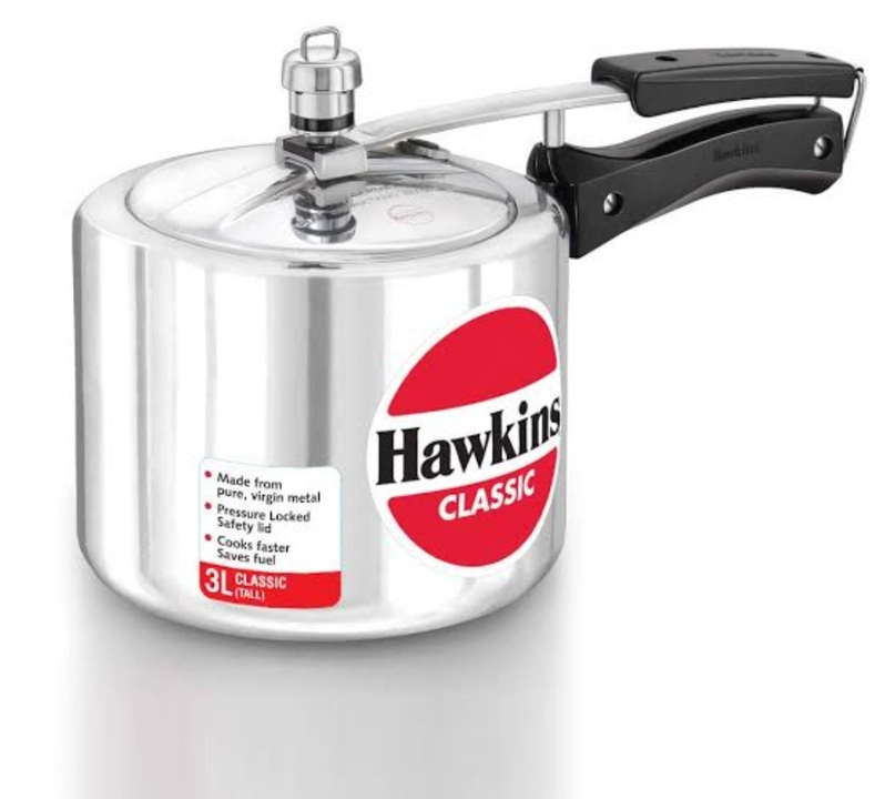 Hawkins 3 litre pressure cooker uploaded by business on 12/30/2022
