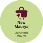 Business logo of New maurya vastralya