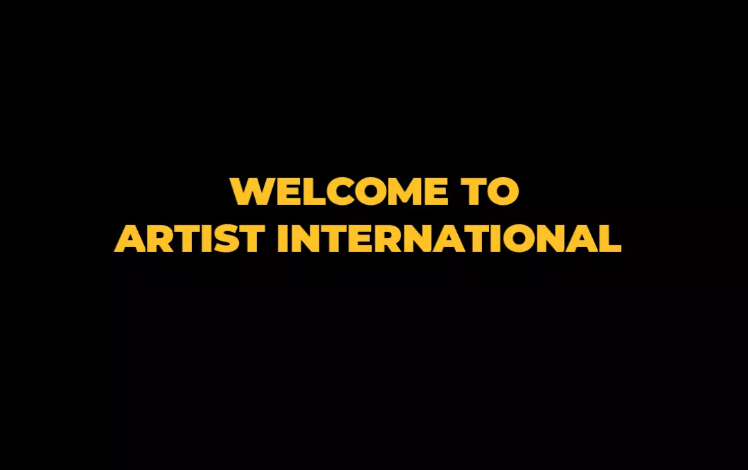 Visiting card store images of Artist International
