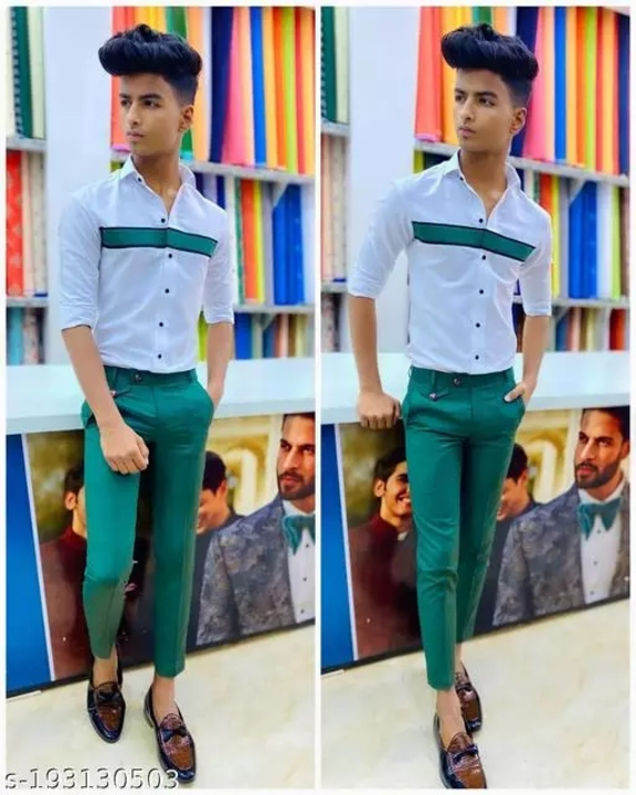 Men's formal pant shirt  uploaded by Jaat fashion bank on 12/30/2022