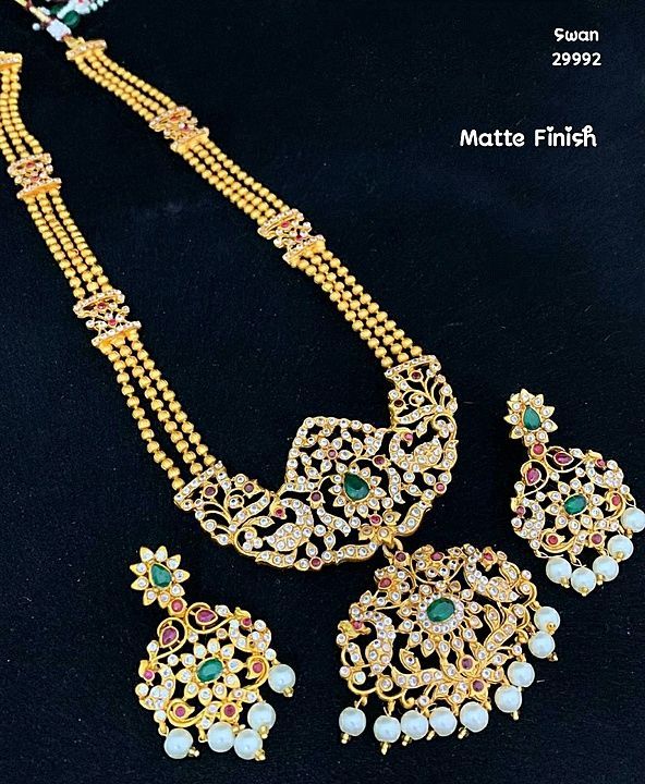 Middle haram uploaded by Swathi Fashion Jewellery on 7/4/2020