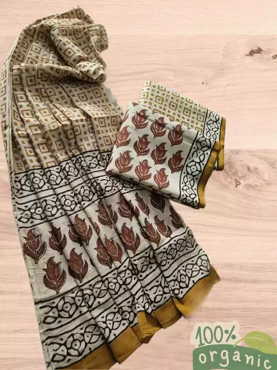 Hand block printed pure cotton suit with cotton mul mul dupatta uploaded by The print house  on 12/30/2022