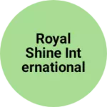 Business logo of Royal shine international wear