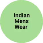 Business logo of Indian mens wear