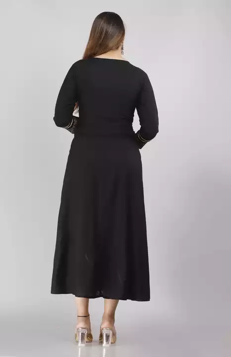 Anarkali gown Emrodriye printed gown  uploaded by KIRAN ENTERPRISES on 12/31/2022