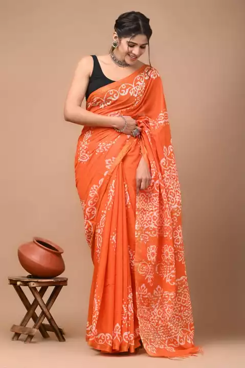 Chanderi saree  uploaded by Indiana Creations  on 12/31/2022