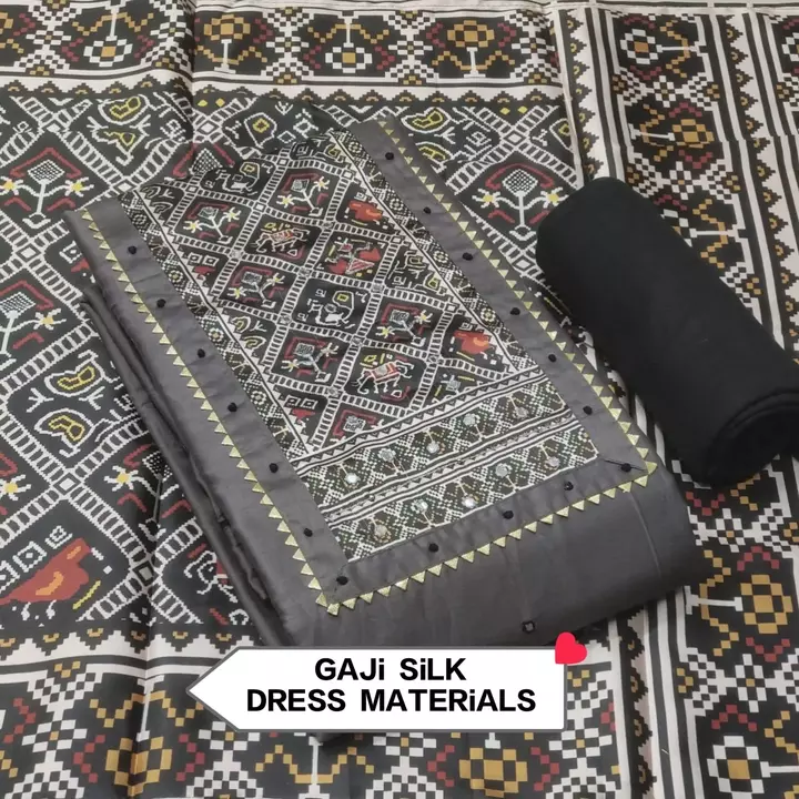 Gaji  Silk. dress  Materials uploaded by Apsara dresses on 12/31/2022