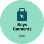 Business logo of Boys garments